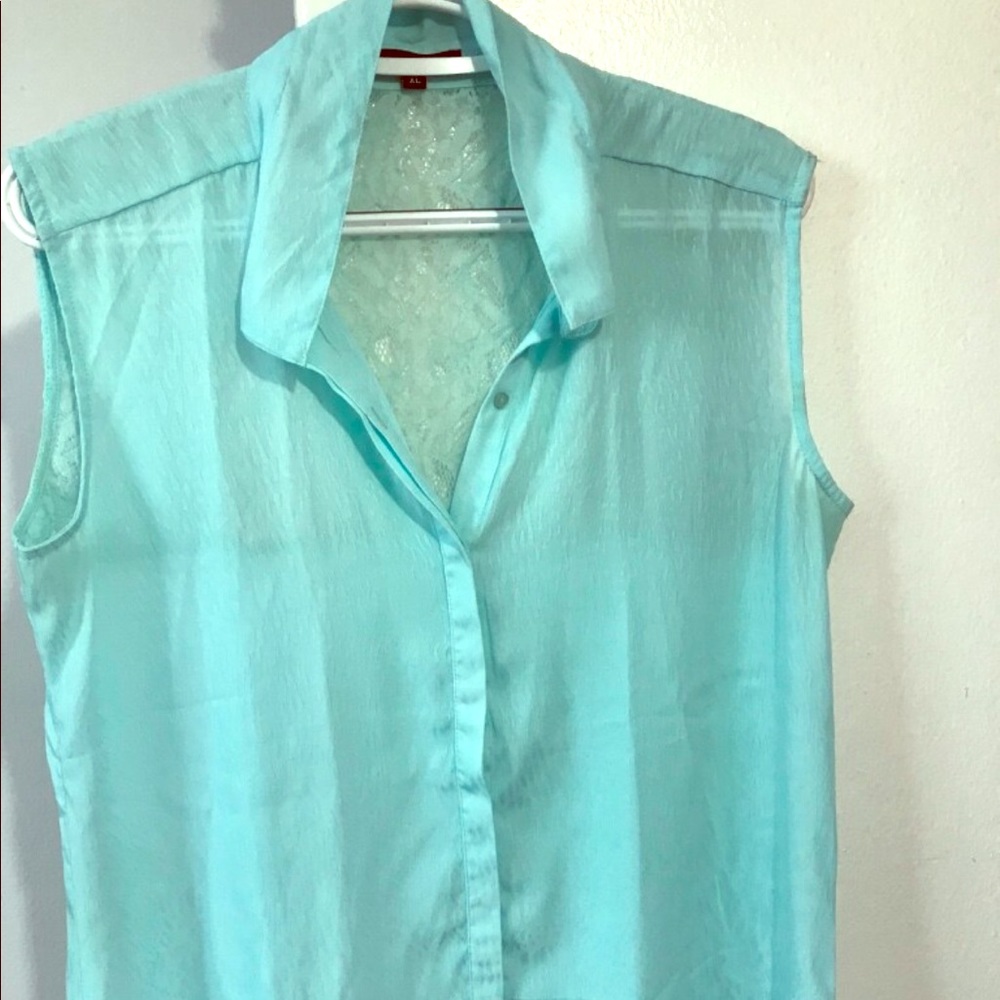 Pure crape Summer Shirt with net work